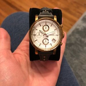 Charcoal grey Fossil Watch